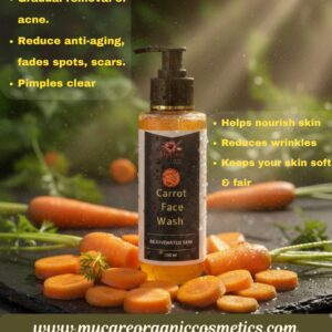 carrot face wash